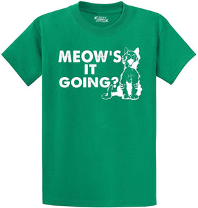 Men's Meows It Going Green T-Shirts