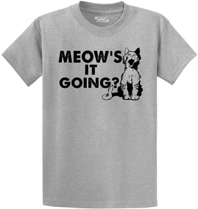 Men's Meows It Going Grey T-Shirts