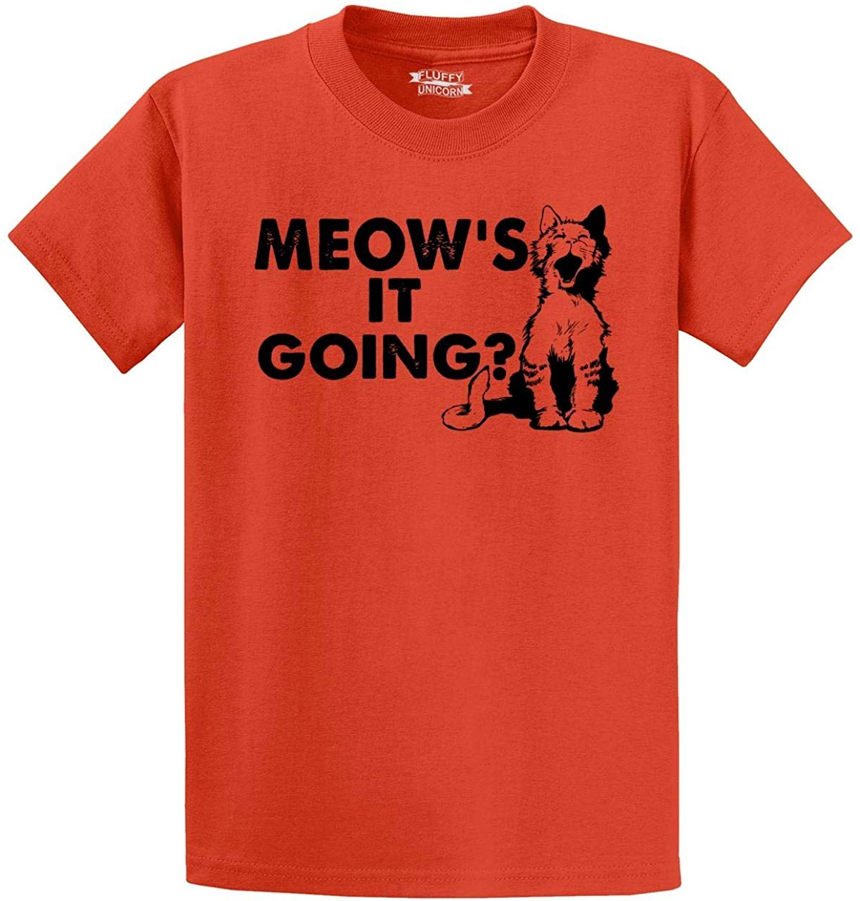 Men's Meows It Going Orange T-Shirts