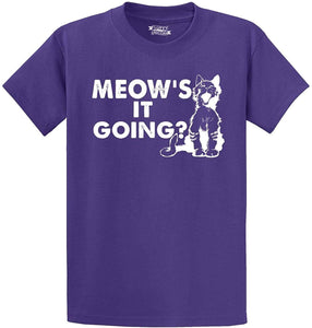 Men's Meows It Going Purple T-Shirts