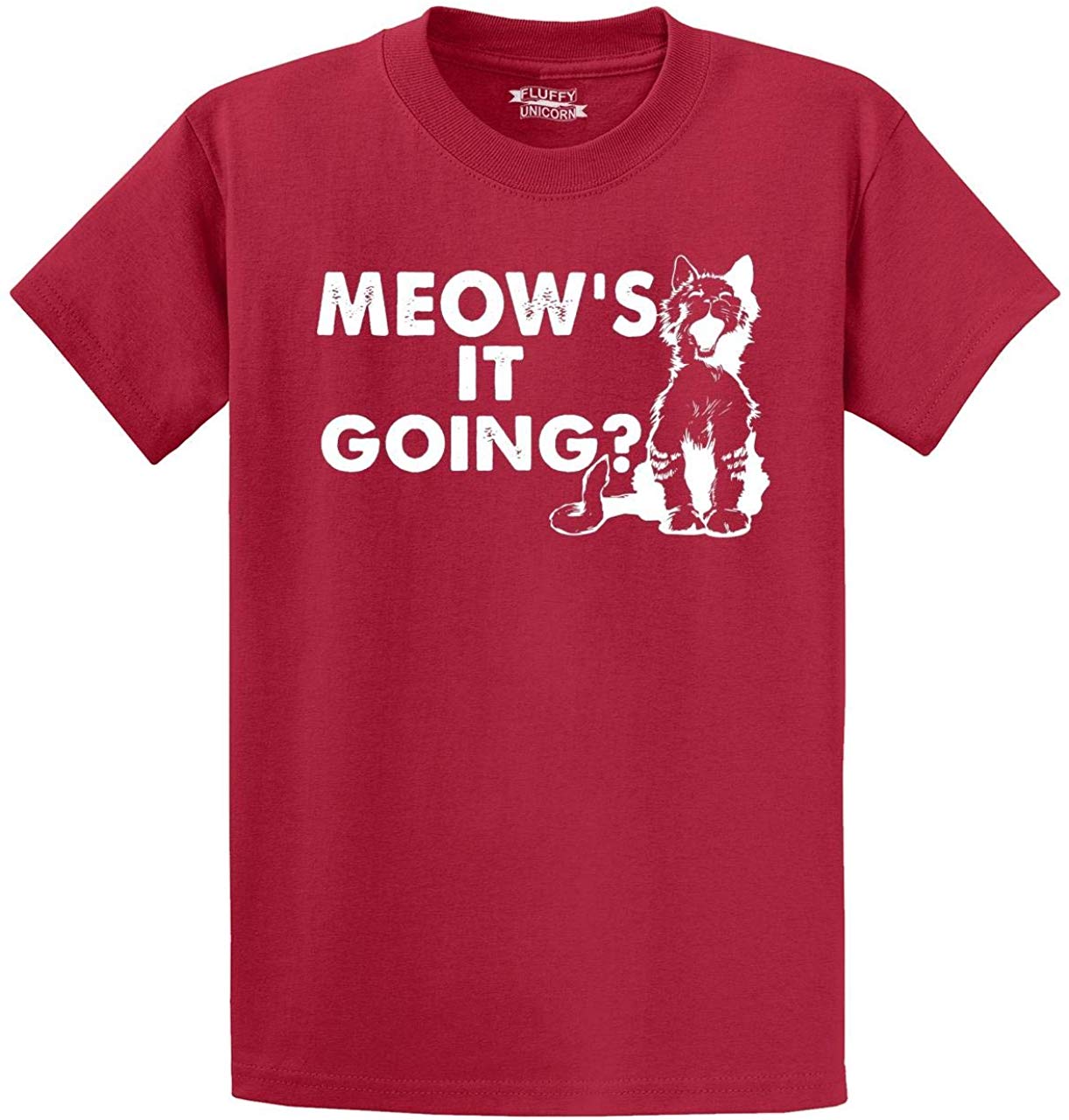 Men's Meows It Going Red T-Shirts