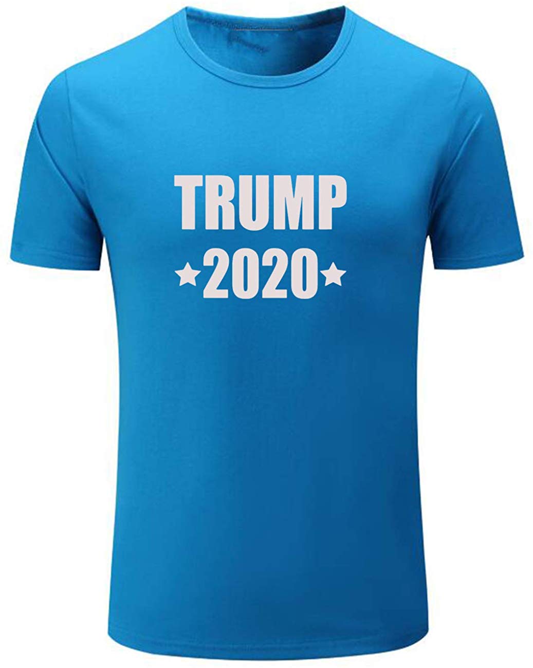 Men's President 2020 Fashion Letter Prin Blue T-Shirts