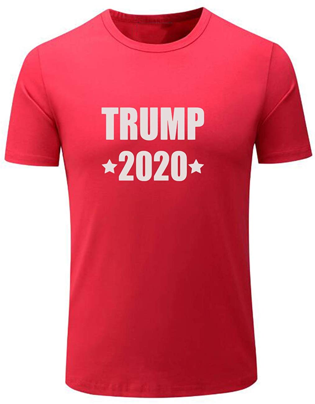 Men's President 2020 Fashion Letter Prin Red T-Shirts