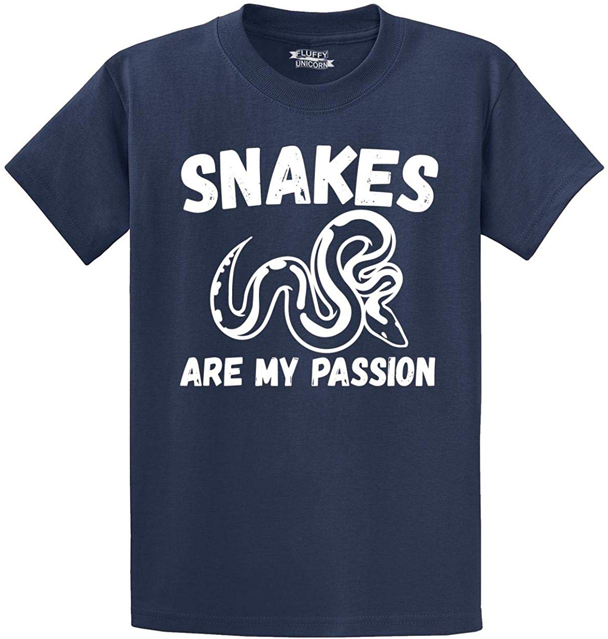 Men's Snakes are My Passion Navy T-Shirts