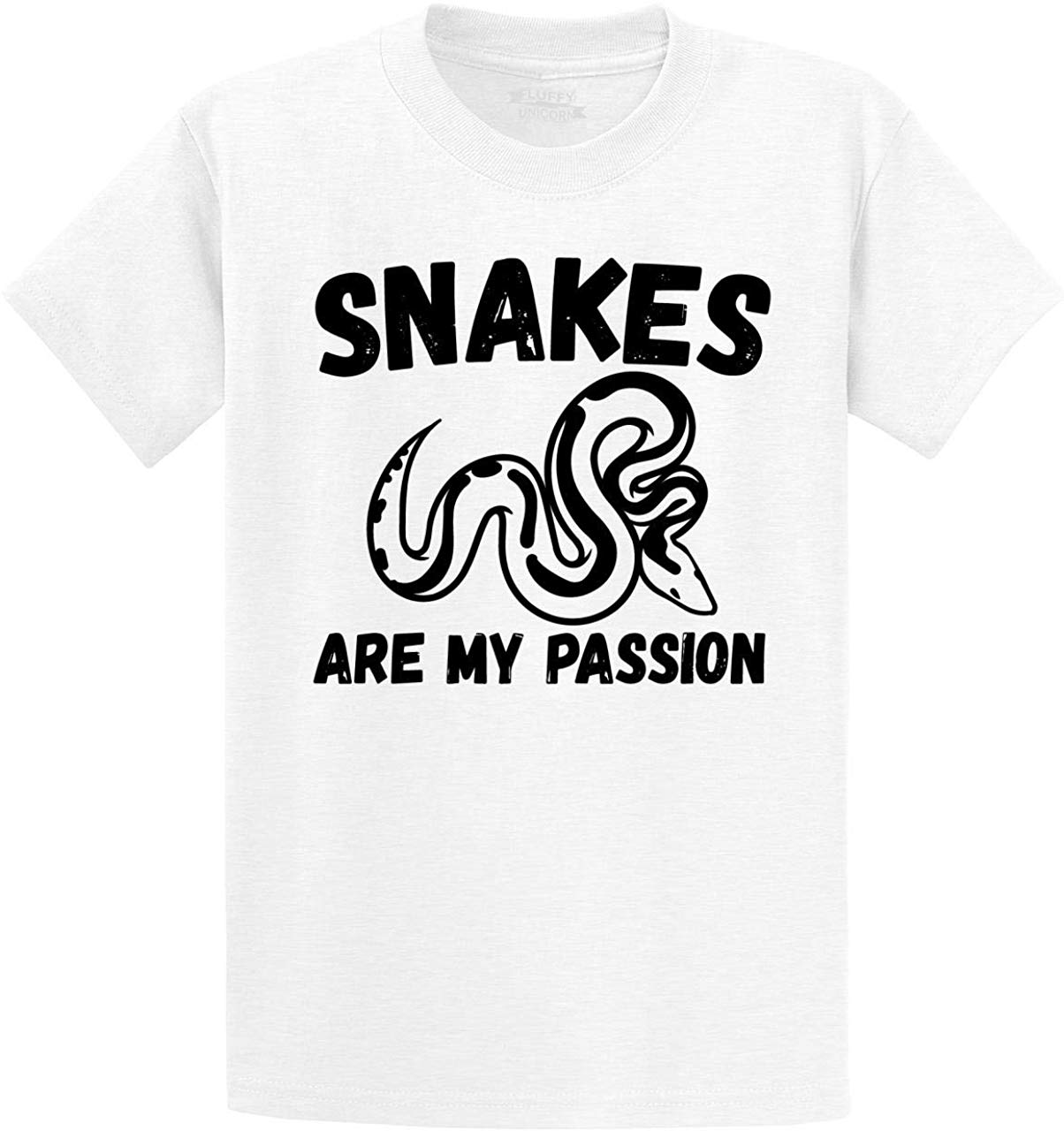 Men's Snakes are My Passion White T-Shirts