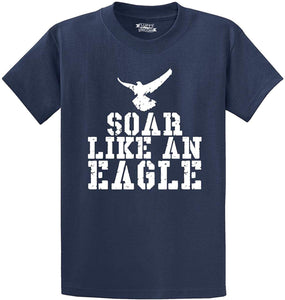 Men's Soar Like an Eagle Navy T-Shirts