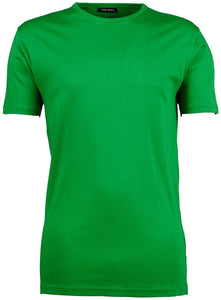 Mens Interlock Short Sleeve Green T-Shirts