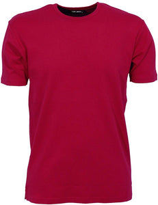 Mens Interlock Short Sleeve Red T-Shirts